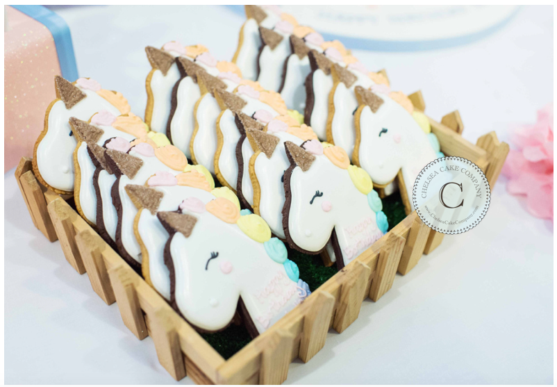 Unicorn Cookies // Chelsea Cake Company